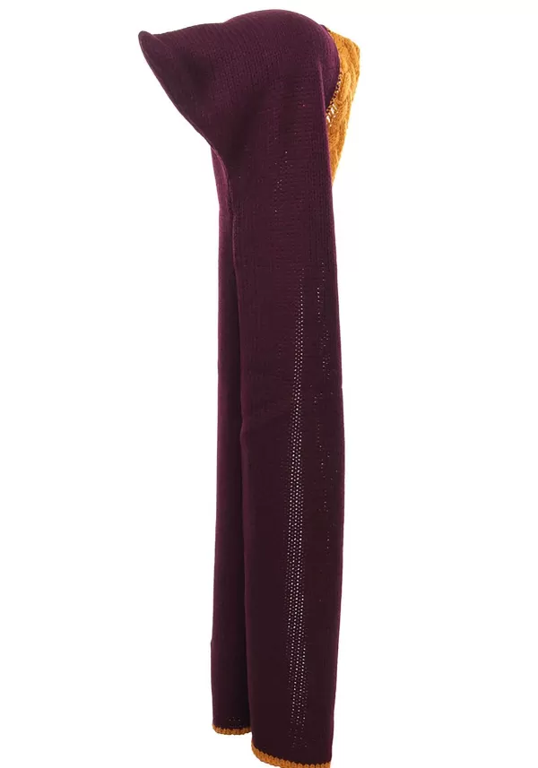 Clearance Gryffindor Knit Maroon And Gold Costume Hood Hats