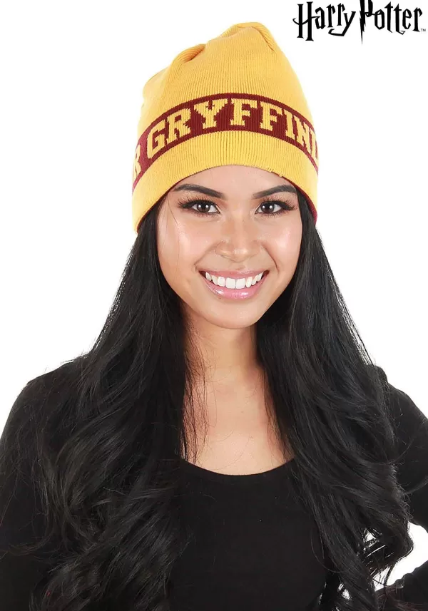 Clearance Gryffindor Reversible Warm Knit Beanie Hats