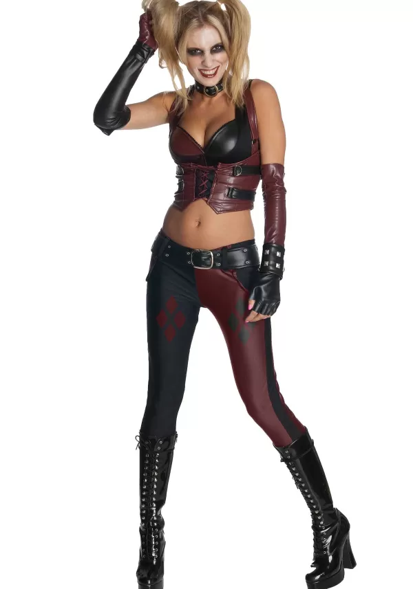 Cheap Harley Quinn Costume Arkham City Sexy Costumes