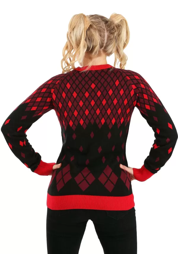 Hot Harley Quinn Hammer Time Ugly Christmas Sweater For Adults Halloween Clothes