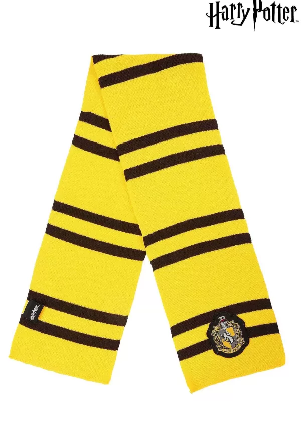 Best Harry Potter Deluxe Hufflepuff Knit Scarf Scarves