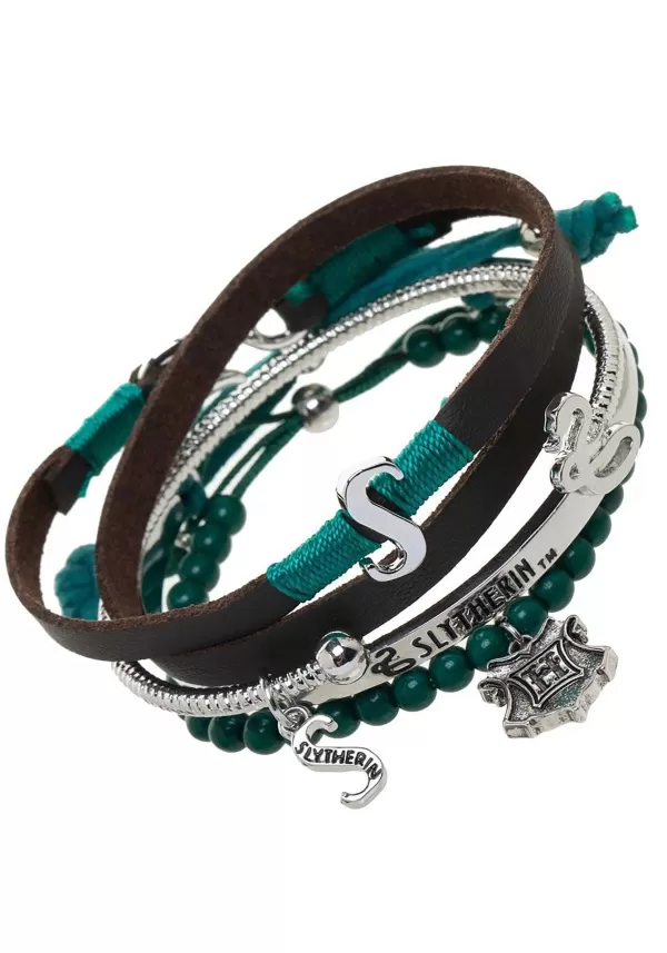 Cheap Harry Potter Slytherin Arm Party Bracelet Set Costume Jewelry