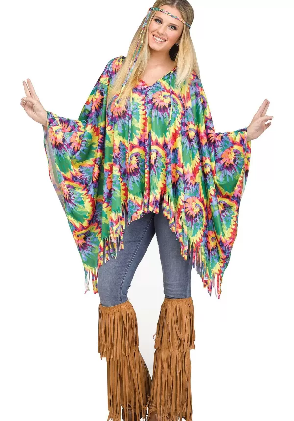 Sale Hippie Poncho Costume For Women Women'S Costumes