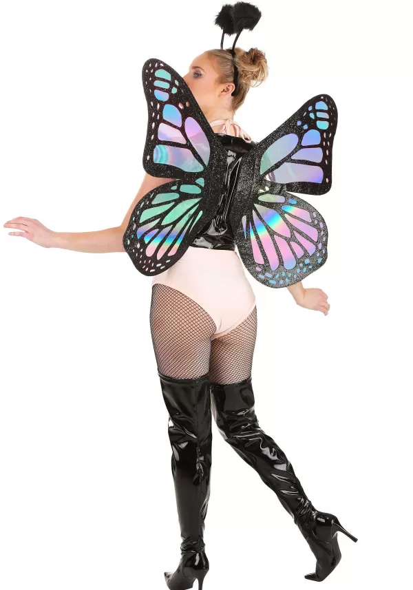 Sale Holographic Butterfly Wings For Women Wings