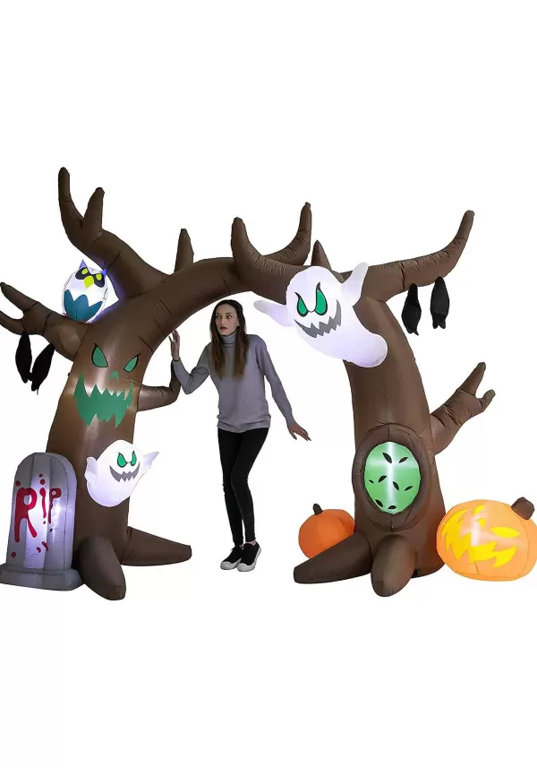 Best Sale Inflatable 8Ft Scary Tree Archway Decoration Inflatable Decorations