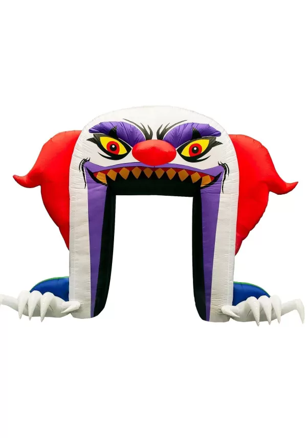 Outlet Inflatable Evil Clown Archway Decoration Halloween Props