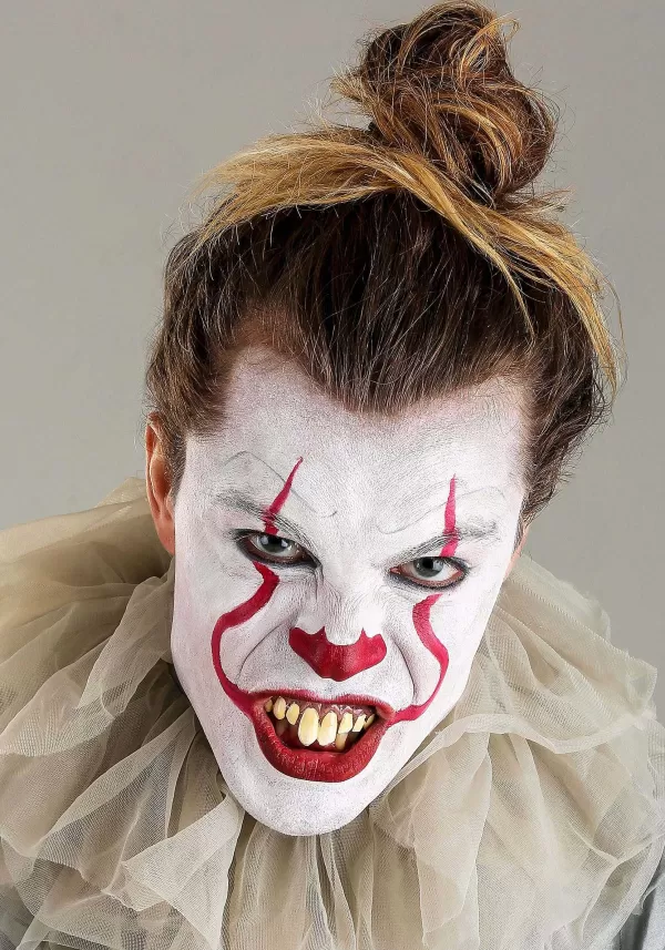 Online It Pennywise Costume Teeth Makeup