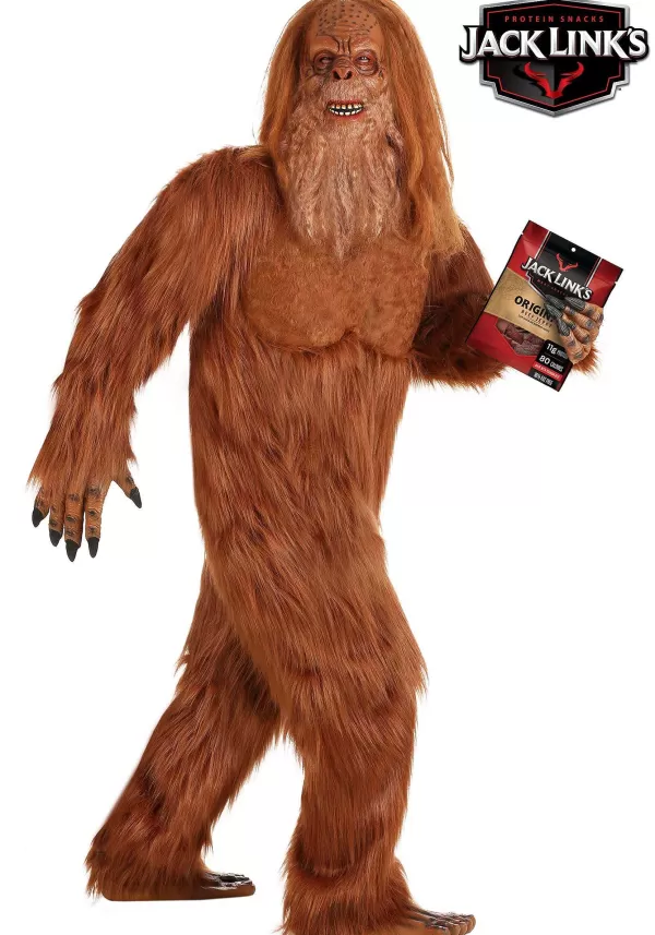 Best Sale Jack Links Adult Sasquatch Costume Men'S Costumes