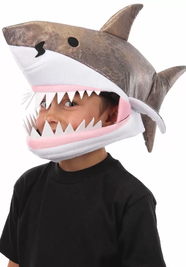 New Jawesome Great White Shark Costume Hat Hats