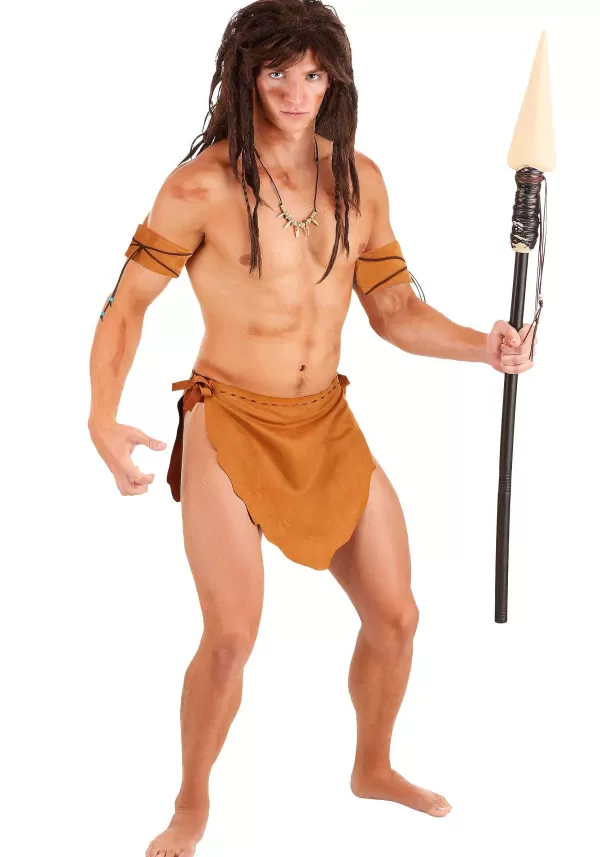 Cheap Jungle Man Costume For Men Men'S Costumes