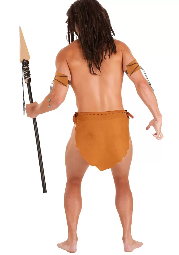 Cheap Jungle Man Costume For Men Men'S Costumes