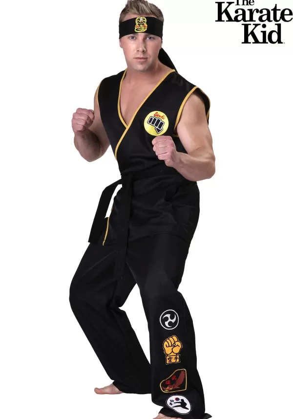 Fashion Karate Kid Cobra Kai Costume For Men Men'S Costumes