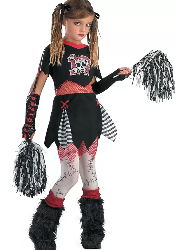 Cheap Kids Gothic Cheerleader Costume Teen Costumes