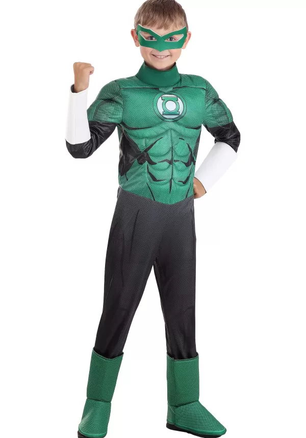 Best Sale Kid'S Green Lantern Deluxe Costume Boy Costumes