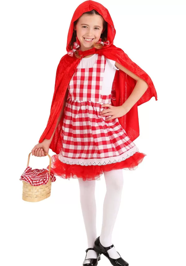 Hot Kids Red Riding Hood Tutu Costume Toddler Costumes