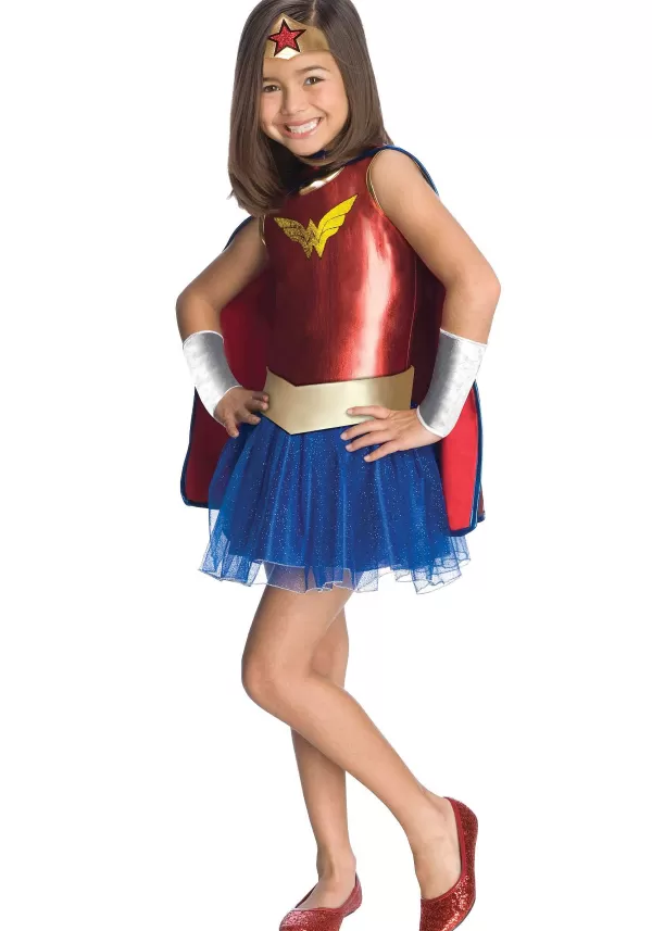 Flash Sale Kids Wonder Woman Tutu Costume Toddler Costumes