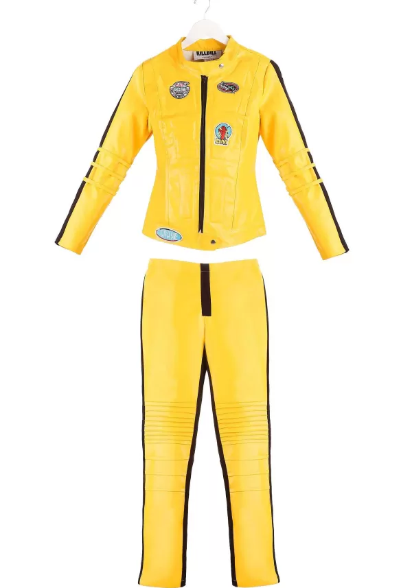 Discount Kill Bill Women'S Beatrix Kiddo Motorcycle Suit Costume Women'S Costumes