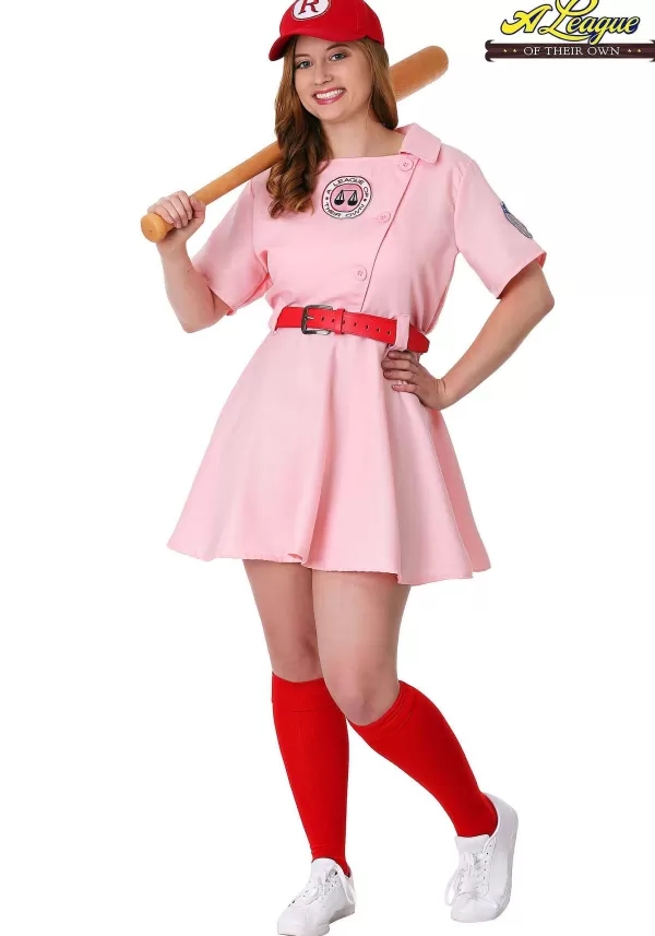 Fashion League Of Their Own Dottie Plus Size Costume For Women Women'S Costumes
