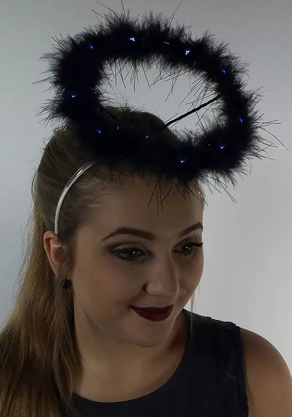 Cheap Led Lights In A Black Halo Headbands