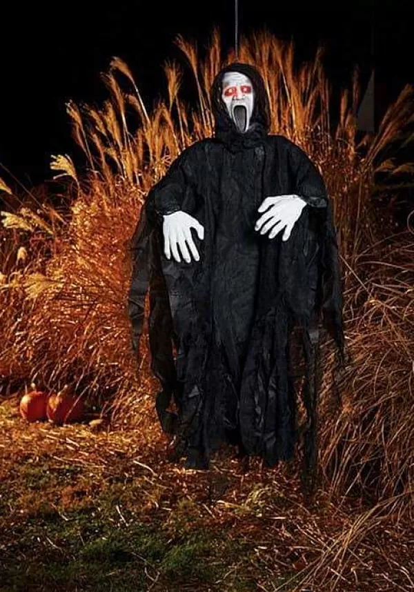New Light Up 36" Hanging Silent Screamer D Coration Indoor Decorations