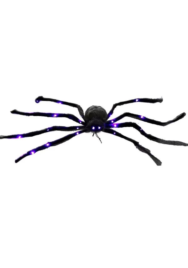 Best Sale Light Up Purple Spider Decoration Scary Decorations