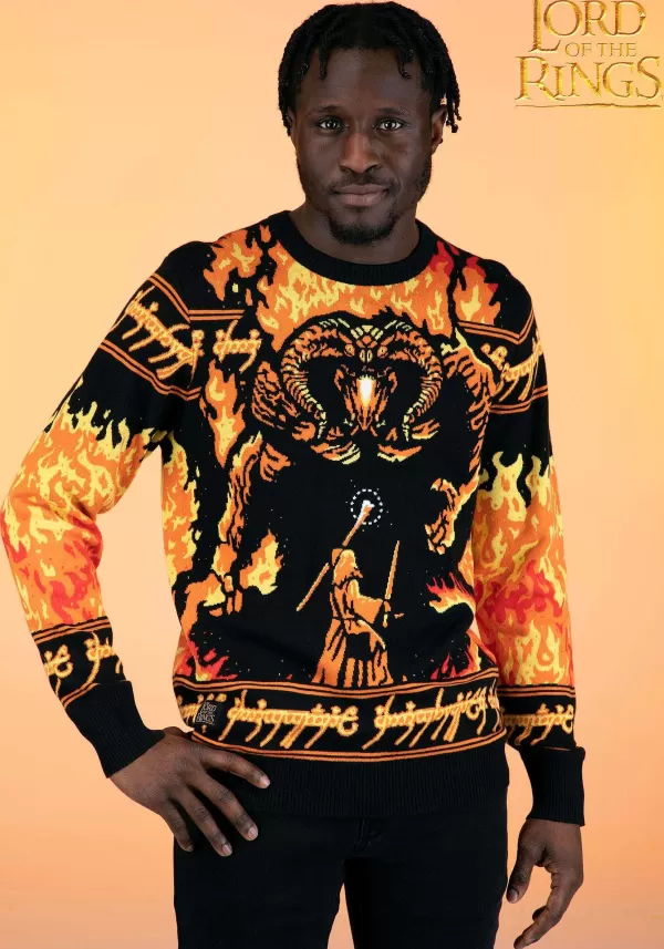 Best Sale Lord Of The Rings You Shall Not Pass Ugly Sweater For Adults Halloween Clothes