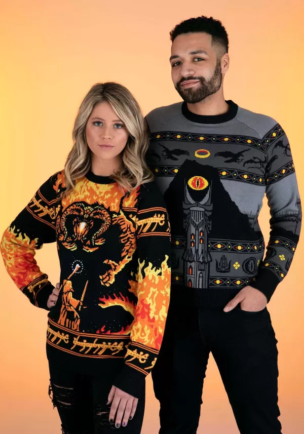 Best Sale Lord Of The Rings You Shall Not Pass Ugly Sweater For Adults Halloween Clothes