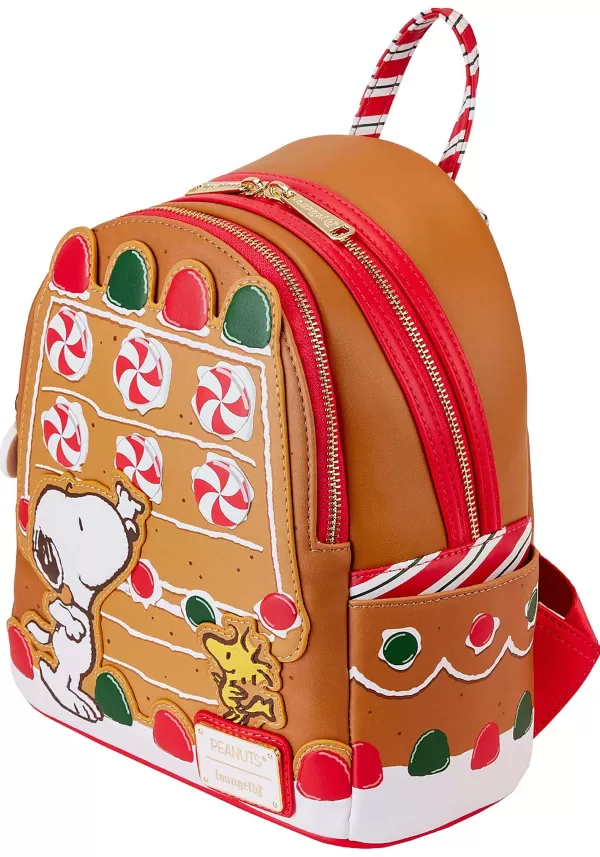 Online Peanuts Snoopy Gingerbread House Mini Backpack Backpacks