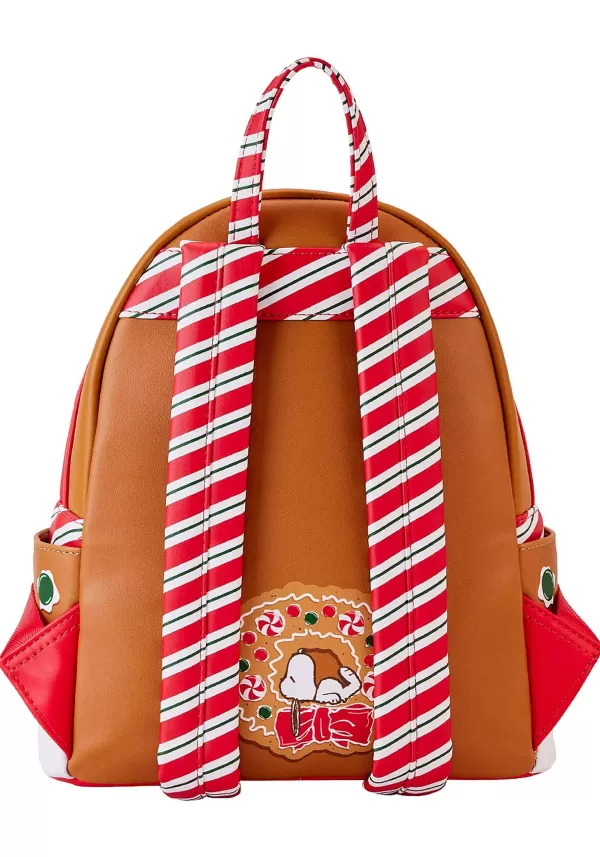 Online Peanuts Snoopy Gingerbread House Mini Backpack Backpacks