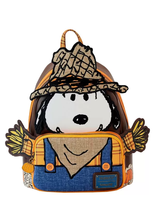 Online Peanuts Snoopy Scarecrow Cosplay Mini Backpack Backpacks