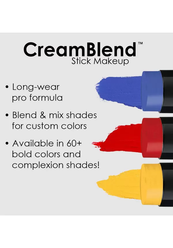 Store Mehron Creamblend Red Makeup Stick Makeup