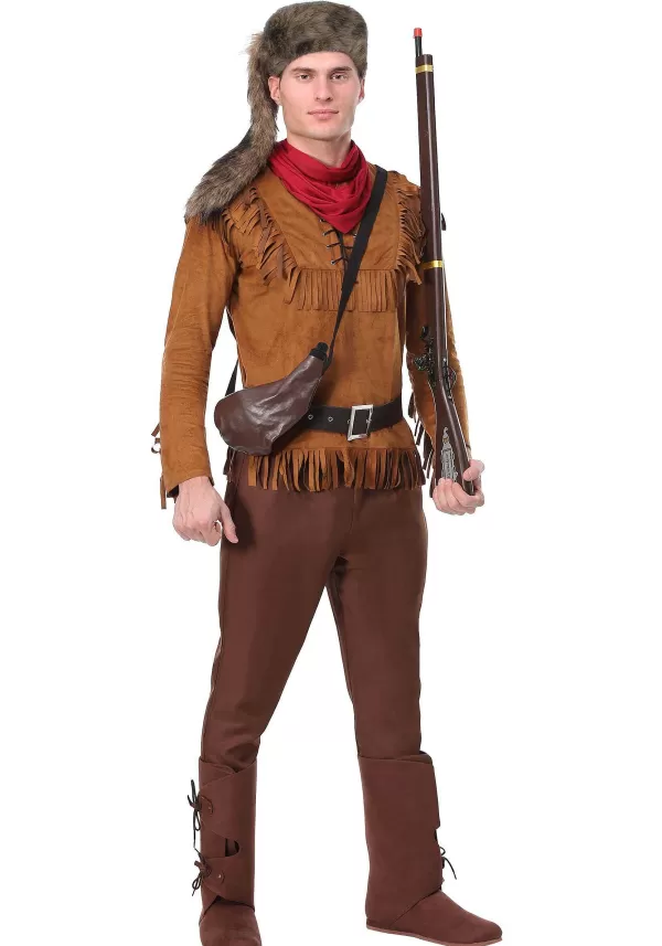 Cheap Mens Davy Crockett Costume Men'S Costumes