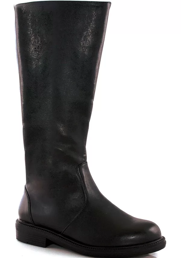 Best Men'S Tall Black Costume Boots With Zipper Boots/Shoes