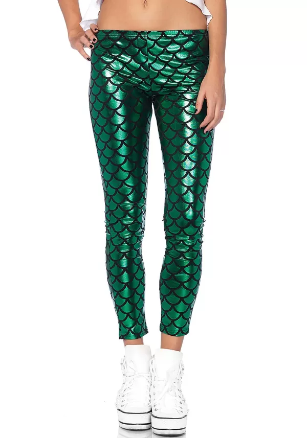 Flash Sale Mermaid Deluxe Adult Leggings Leggings