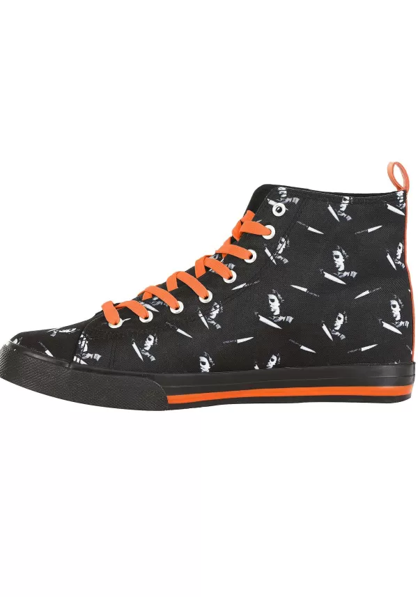 New Michael Myers Halloween High Top Shoes Boots/Shoes