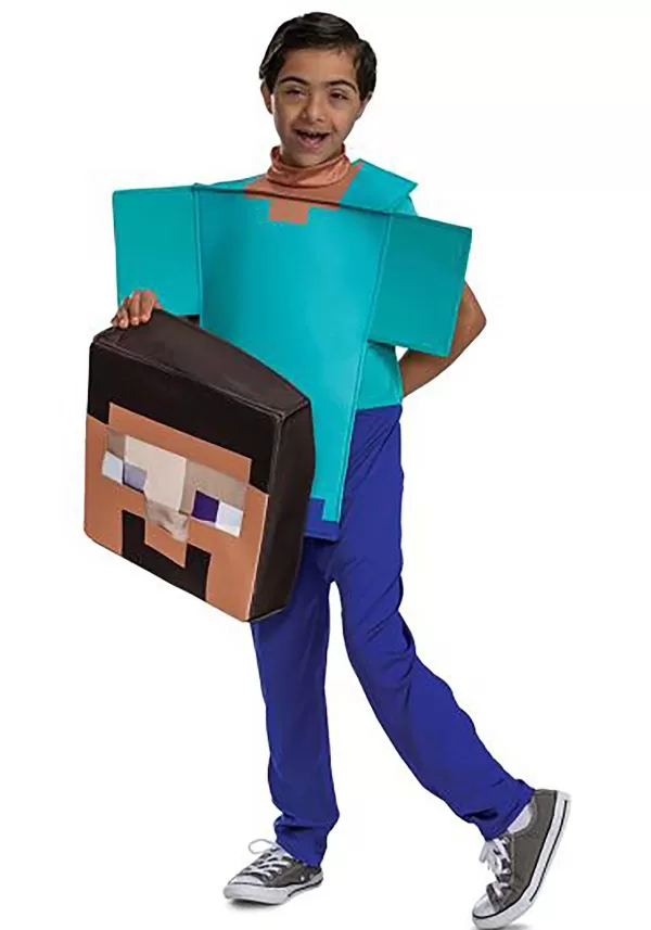 Store Minecraft Child Adaptive Steve Costume Adaptive Costumes