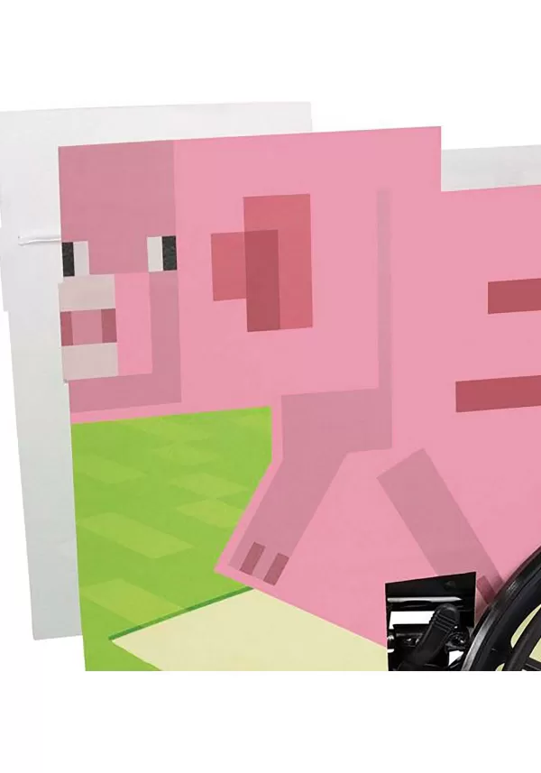 Fashion Minecraft Pig Adaptive Wheelchair Cover Adaptive Costumes