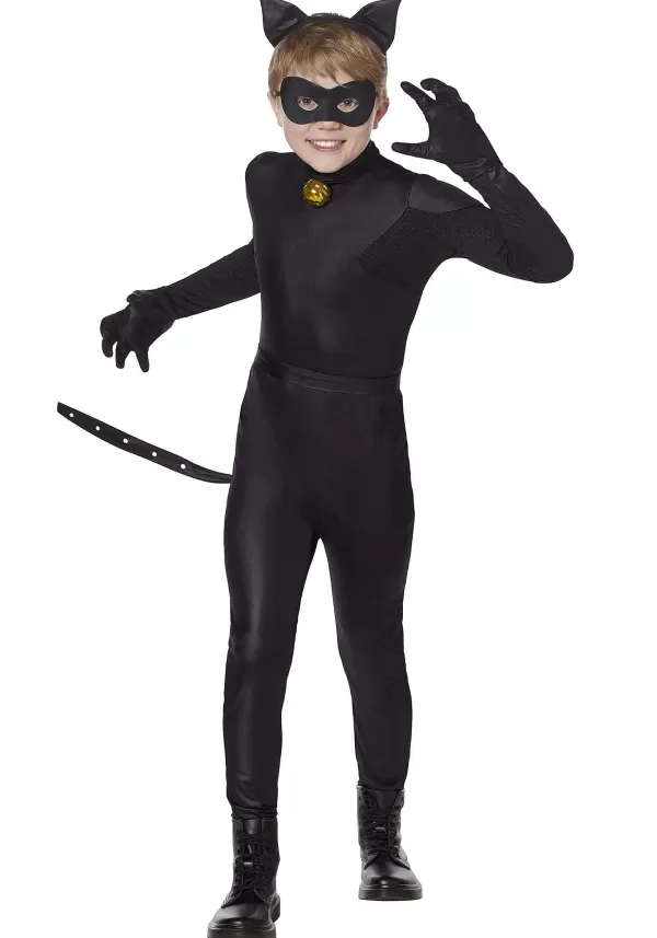 Sale Miraculous Ladybug Kid'S Cat Noir Costume Boy Costumes