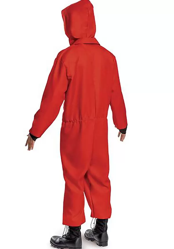 Hot Money Heist Jumpsuit And Mask Costume For Adults Men'S Costumes