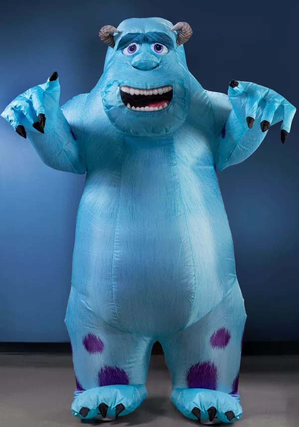 Discount Monsters Inc Sulley Inflatable Costume For Adults Men'S Costumes