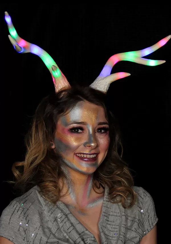 Flash Sale Multicolor Light-Up Deer Antlers Lumenhorns Costume Headband Accessory Kits