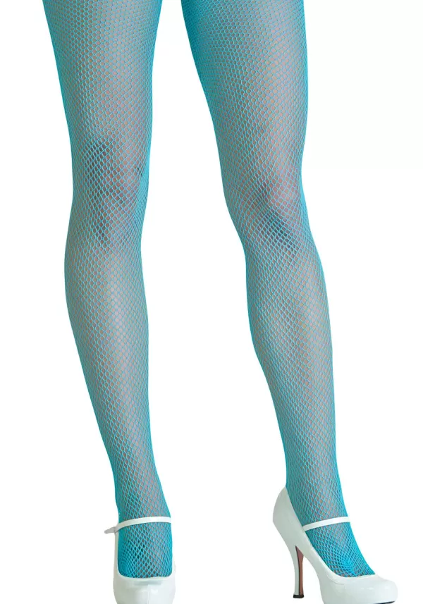 Best Sale Neon Blue Fishnet Tights Fishnet Stockings