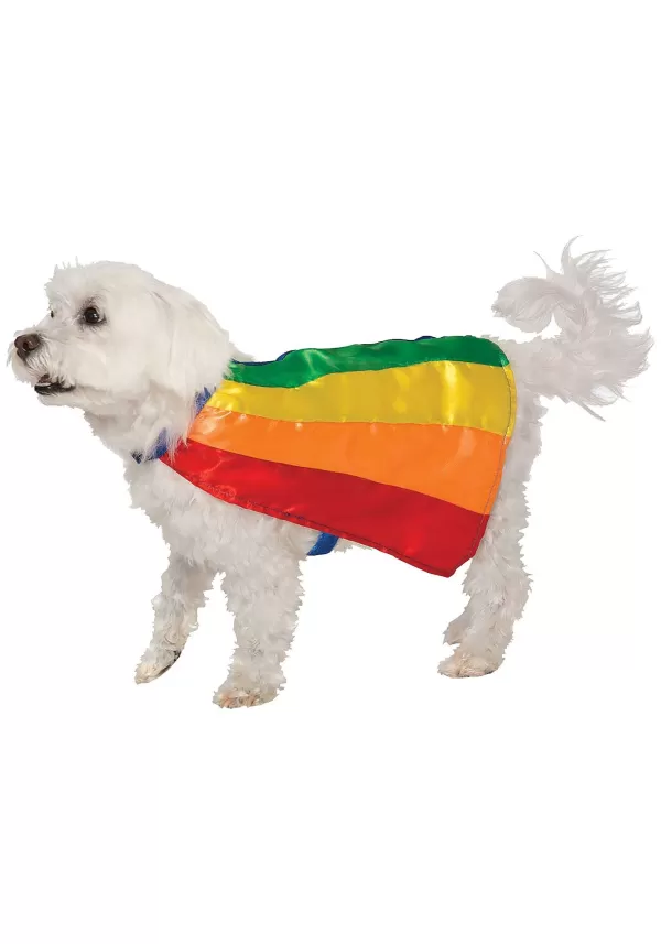 Shop Pet'S Rainbow Cape Capes