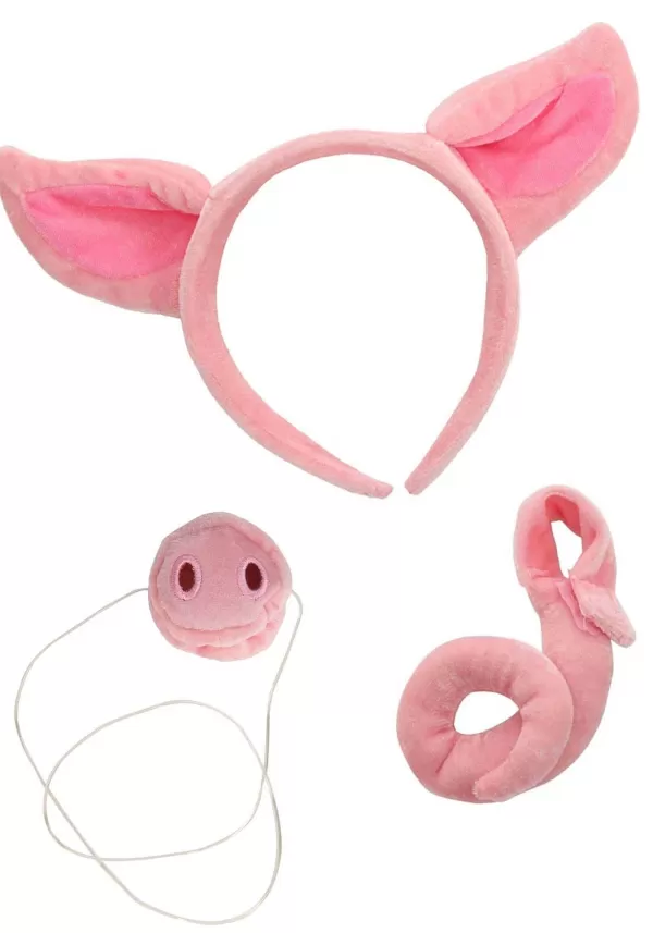 Discount Pig Nose Ears And Tail Accessory Costume Set Accessory Kits