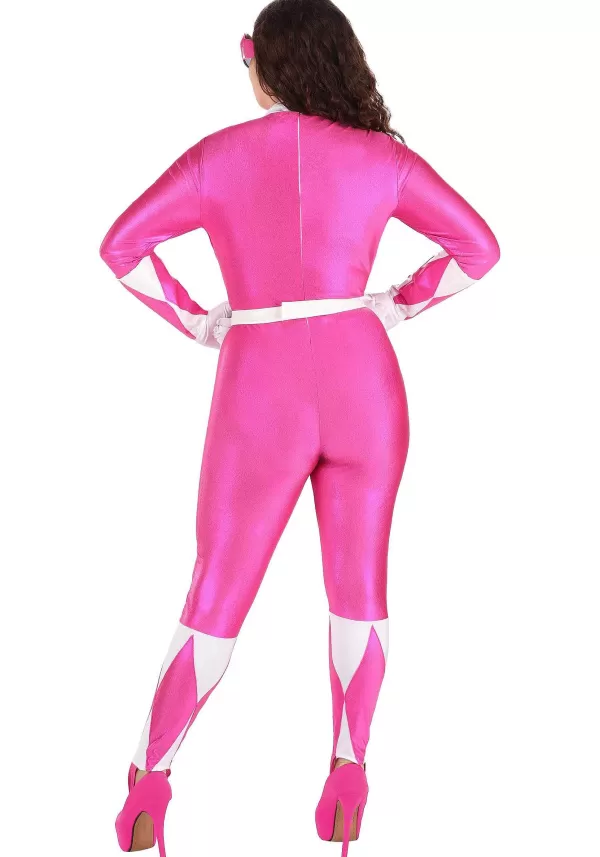 Hot Pink Ranger Sassy Bodysuit Costume Women'S Costumes