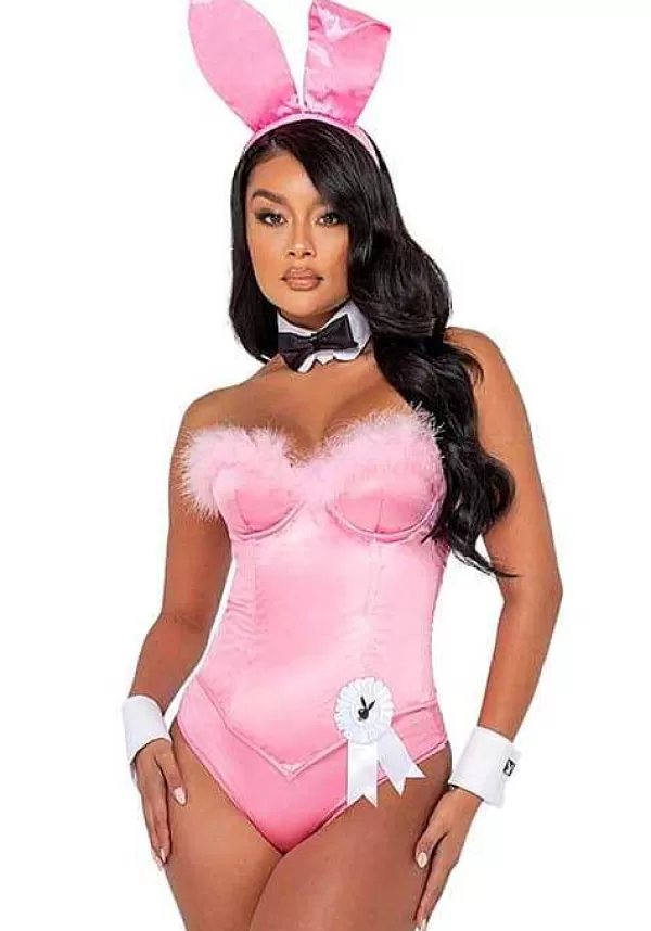 Store Playboy Pink Boudoir Bunny Costume For Women Women'S Costumes