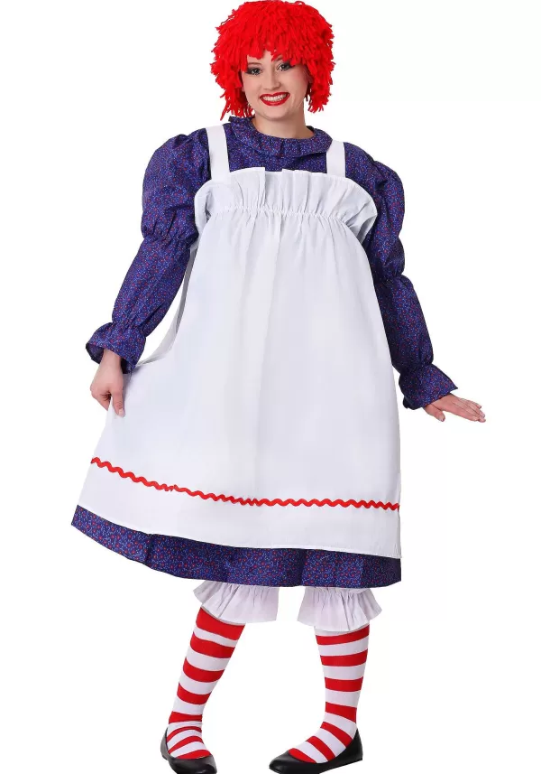 Fashion Plus Size Classic Rag Doll Costume Women'S Costumes