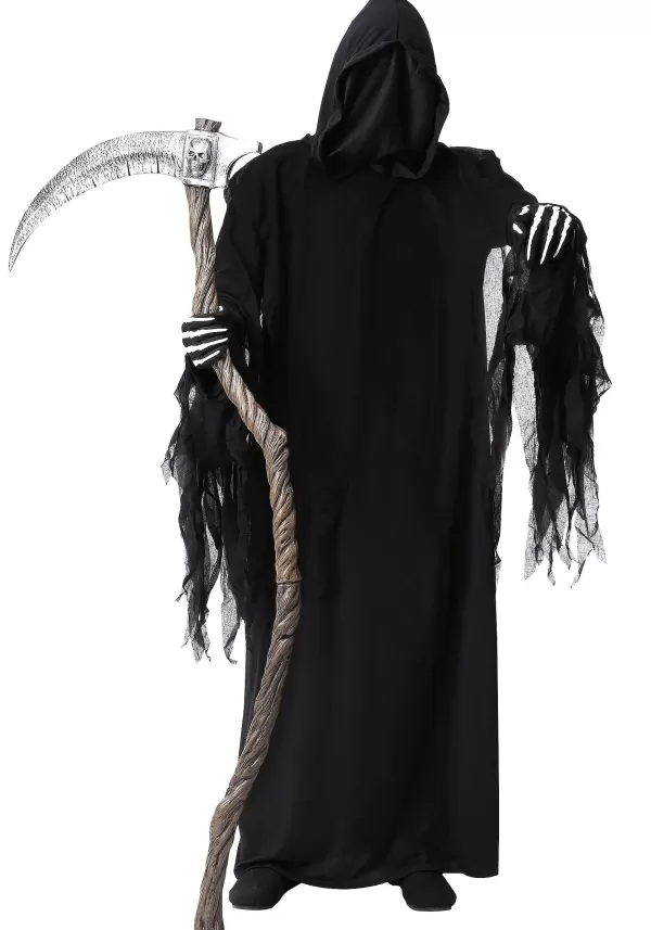 Discount Plus Size Dark Reaper Costume For Adults Men'S Costumes