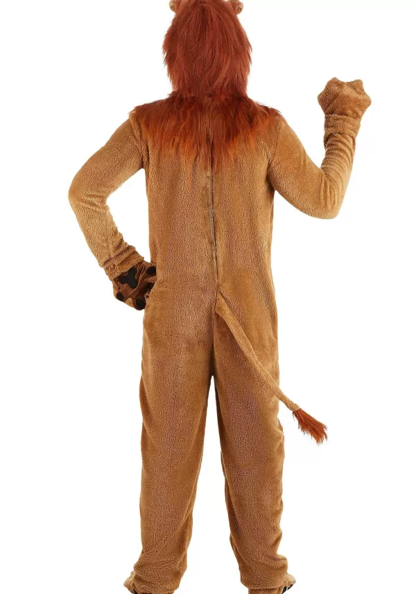 Discount Plus Size Deluxe Lion Costume For Men Men'S Costumes