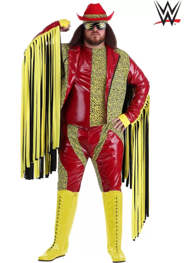 Discount Plus Size Macho Man Randy Savage Costume For Men Men'S Costumes